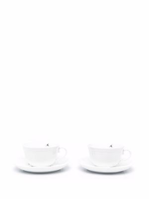 Off-White x Ginori 1735 logo-print teacup set