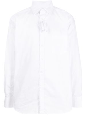 Kolor button-down relaxed shirt - White