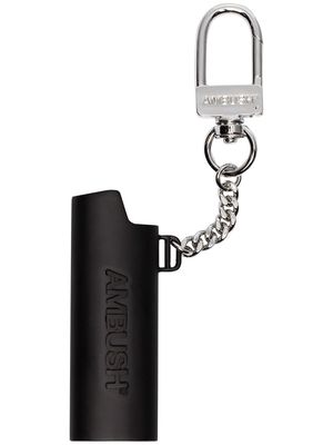 AMBUSH lighter case keyring - Black