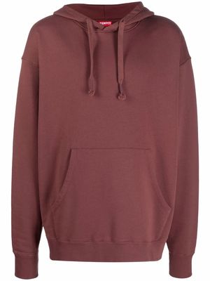 Camper photograph-print pullover hoodie - Brown