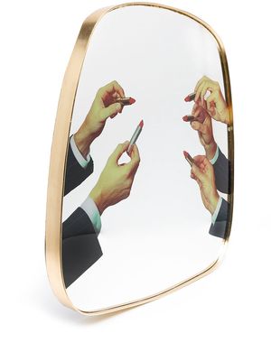 Seletti x Toiletpaper lipstick mirror - Gold