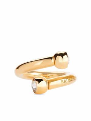 Balenciaga Force ball ring - Gold