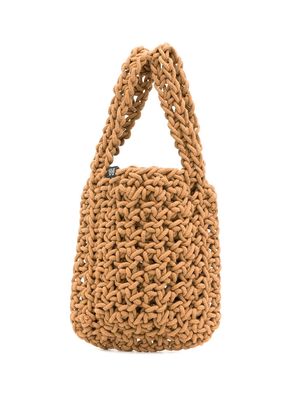 Nannacay Jatobá crochet bag - Yellow