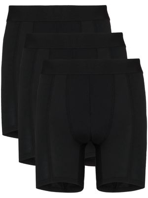 CDLP logo-waistband set of three boxer shorts - Black