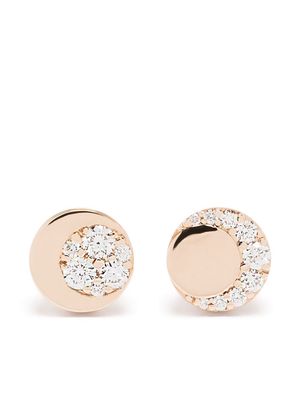 Pasquale Bruni 18kt rose gold Luce diamond stud earrings - Pink