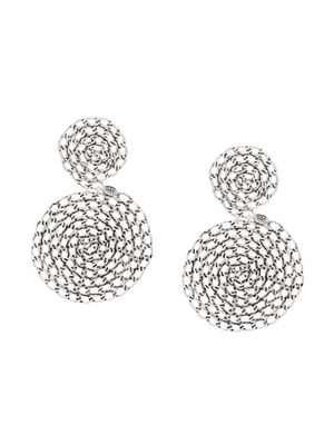 Gas Bijoux Onde chain earrings - Silver