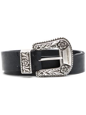 Golden Goose Western-inspired buckled belt - Black