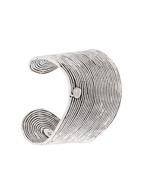 Gas Bijoux Wave cuff - Metallic