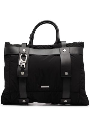 C2h4 padded tote bag - Black