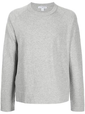 James Perse crew neck fleece sweatshirt - Grey