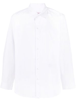 Martine Rose plain button-down shirt - White