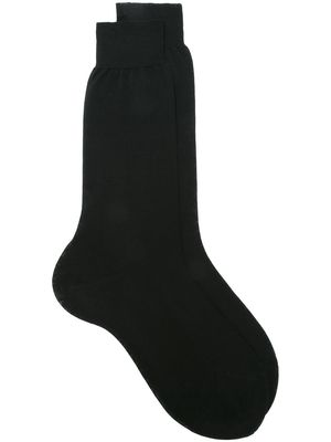 Fashion Clinic Timeless knitted ankle socks - Black