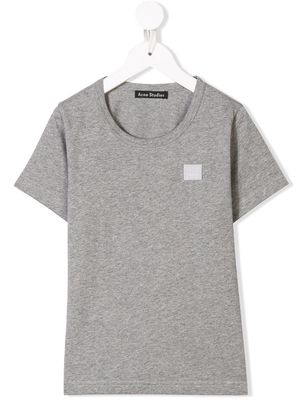 Acne Studios Kids Mini Nash Face T-shirt - Grey