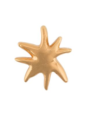 Christian Lacroix Pre-Owned 1990s Starfish silhouette brooch - Gold