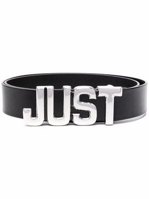 Just Cavalli logo buckle belt - Black