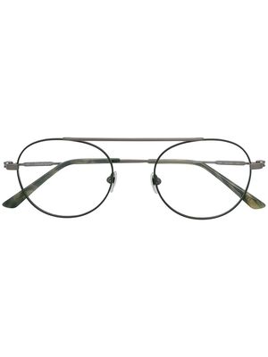 Calvin Klein CK19151 round-frame glasses - Green
