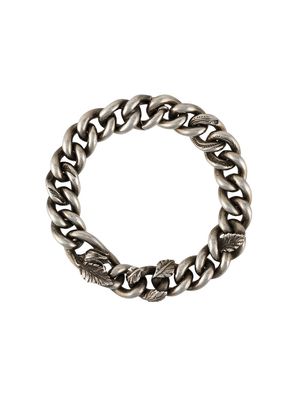 WERKSTATT:MÜNCHEN embellished chain bracelet - Silver