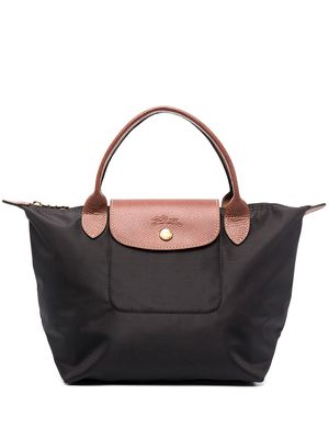 Longchamp small Le Pliage top handle bag - Black