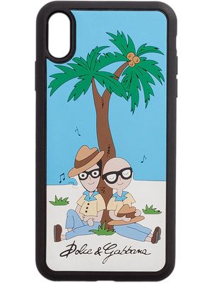 Dolce & Gabbana holiday iPhone case - Black
