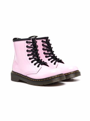 Dr. Martens Kids lace-up ankle boots - Pink