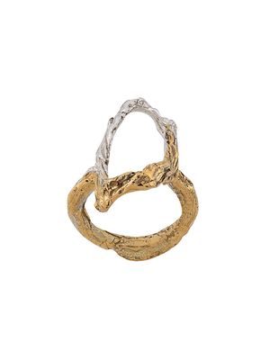 LOVENESS LEE Acacia abstract ring - Gold