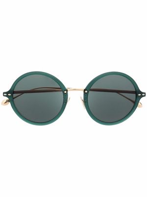 Isabel Marant Eyewear round tinted sunglasses - Green