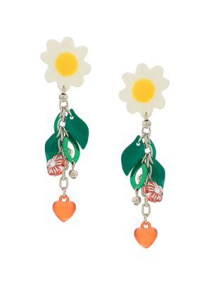 Amir Slama daisy earrings - Multicolour