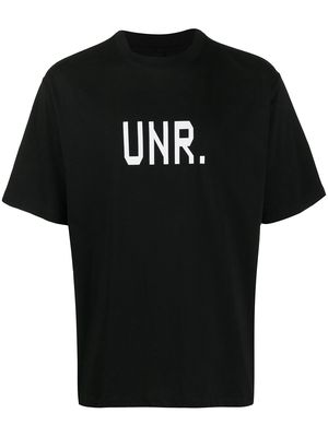 UNRAVEL PROJECT Highway printed T-shirt - Black