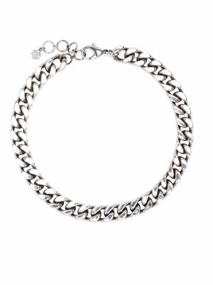 Alexander McQueen chunky chain necklace - Silver