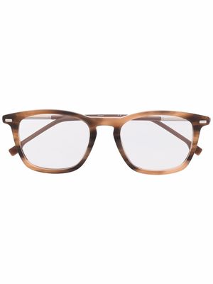 Boss Hugo Boss tortoiseshell-frame glasses - Brown
