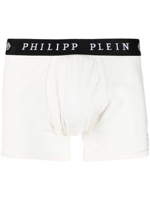 Philipp Plein logo-waistband boxers - White