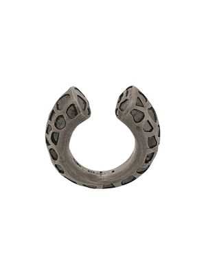 Parts of Four Druid open ring - Silver
