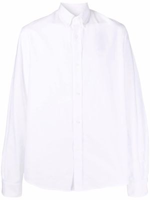 Kenzo plain long-sleeved shirt - White