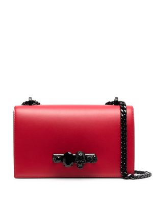Alexander McQueen Knuckle Duster shoulder bag - Red