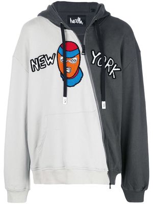 Haculla New York Divergence hoodie - Grey