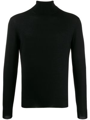 Dell'oglio ribbed-knit roll-neck jumper - Black
