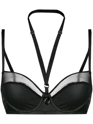 Maison Close Chambre wire bra - Black