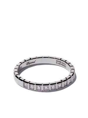 Chopard 18kt white gold Ice Cube diamond ring - FAIRMINED WHITE GOLD