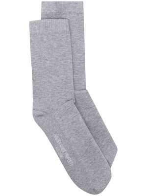 Golden Goose star-print socks - Grey