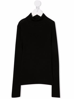 P.A.R.O.S.H. roll-neck wool jumper - Black