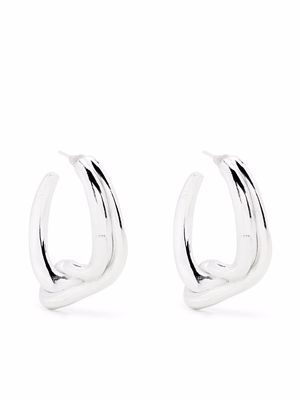 Annelise Michelson Botanic hoop earrings - Silver