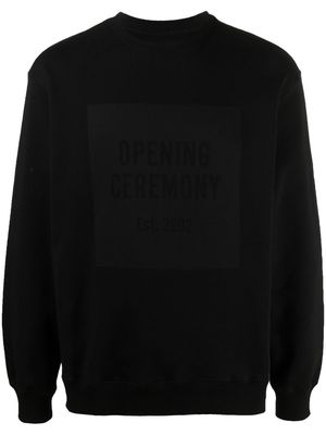 Opening Ceremony box-logo sweatshirt - Black