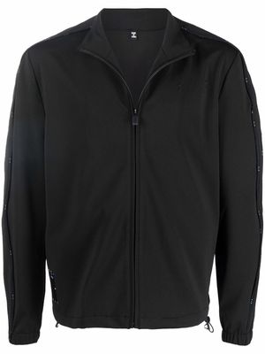MCQ contrast-trim lightweight jacket - Black