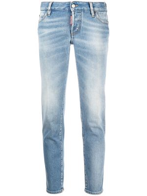 Dsquared2 faded straight-leg jeans - Blue