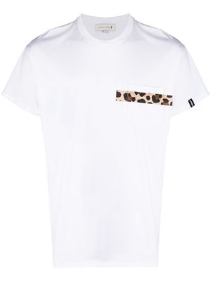 Mackintosh horizontal-stripe T-shirt - White