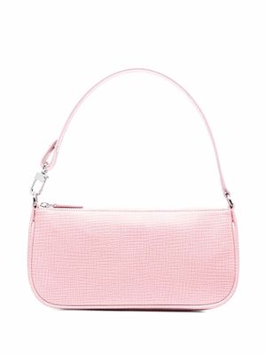 BY FAR Rachel leather shoulder bag - Pink