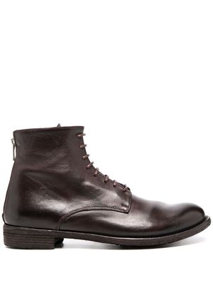 Officine Creative Lexikon lace-up boots - Brown