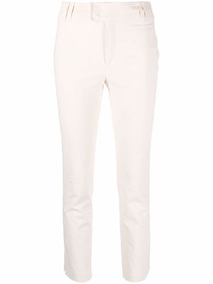 Isabel Marant mid-rise straight trousers - Neutrals