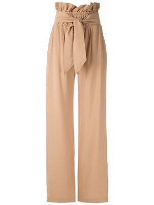 Olympiah Laurier clochard trousers - Neutrals