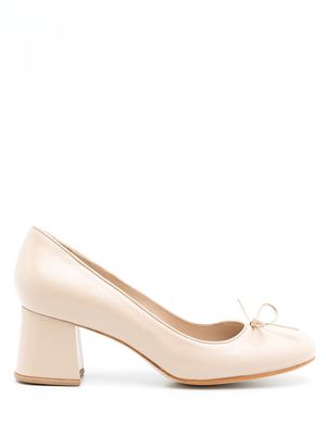 Sarah Chofakian leather Sandy pumps - Neutrals